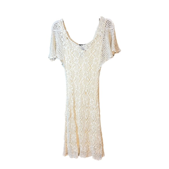 Robe Jaune à Bretelles Spaghetti ABS By Allen Schwartz - Taille 2 - Occasion En Très Bon état